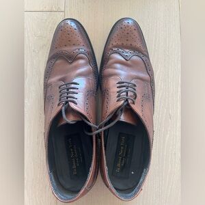 To Boot New York Men's Brown Leather Dress Shoes Size 10
